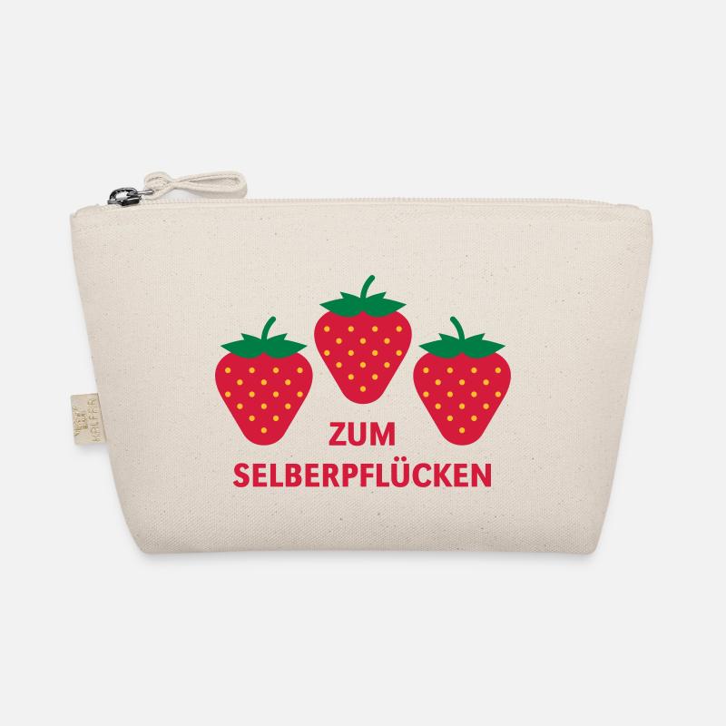 Erdbeeren Zum Selberpflücken - Bio-Täschchen - Natur