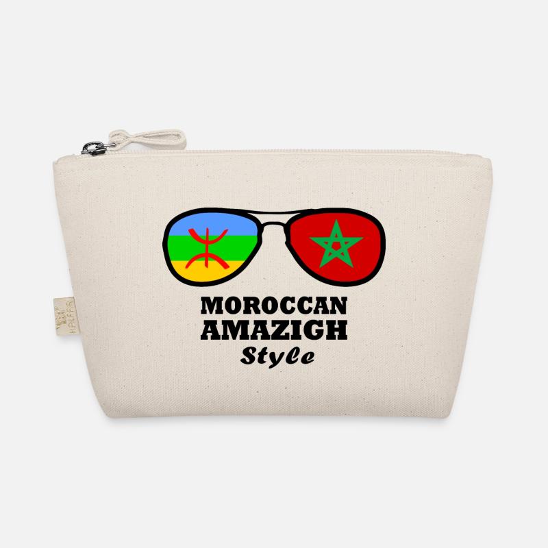 Drapeau Amazigh Maroc - lunettes Trousse biologique
