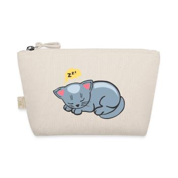 chat dort dormir ronron zzz dessin 2702 - Trousse biologique - nature - Devant