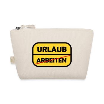 Work -> Vacation - Organic Pouch - nature - Front
