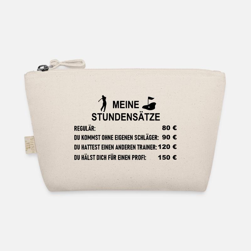 Stundensätze Golflehrer Bio-Täschchen