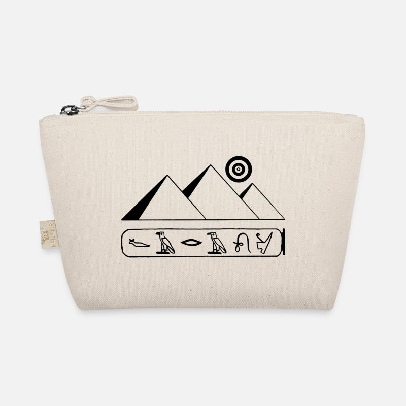 Pyramids and black pharaohs Organic Pouch