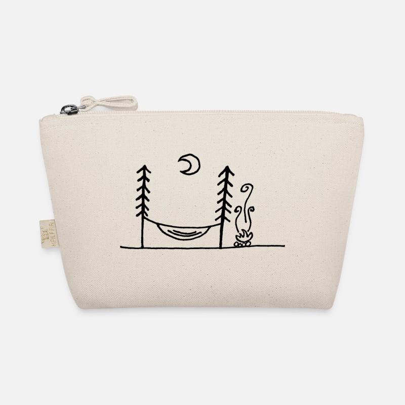 Hammock, campfire & moonlight Organic Pouch