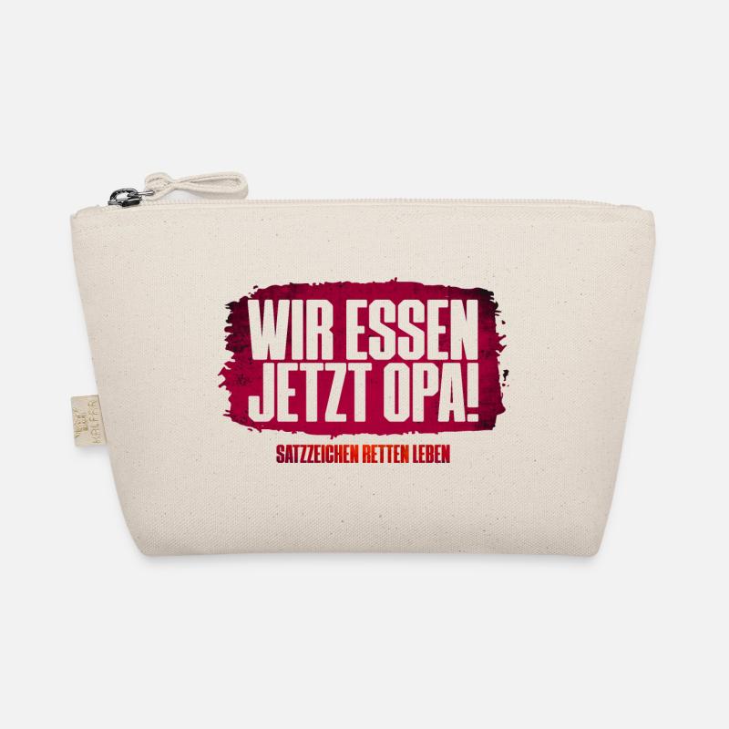 Satzzeichen retten Leben! Bio-Täschchen