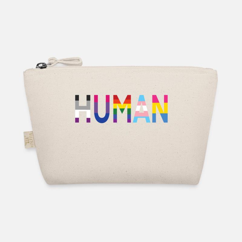HUMAN LETTERING Organic Pouch