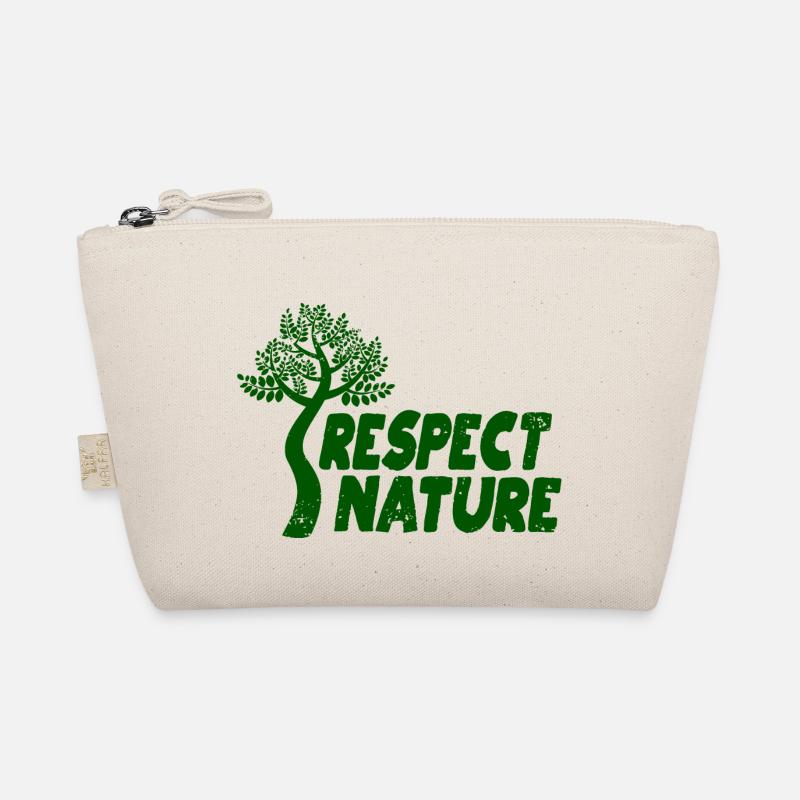 Respect Nature - Bio-Täschchen - Natur