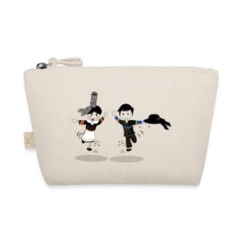 Breton characters - Organic Pouch - nature - Front