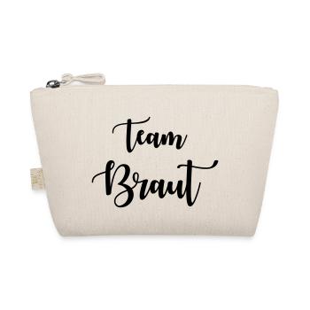 Team Braut - Bio-Täschchen - Natur - Vorne