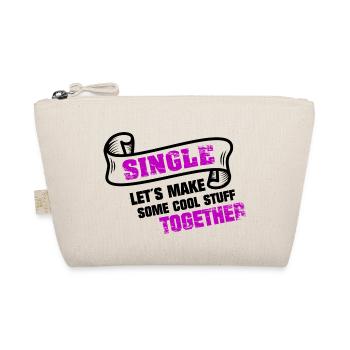 Single looking for a partner - Organic Pouch - nature - Front