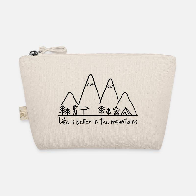 - Life is better in the mountains Organic Pouch