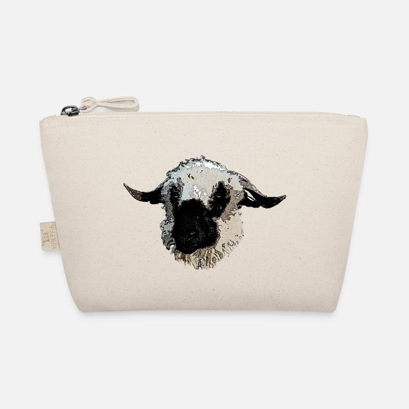 Walliser black-nosed sheep Organic Pouch