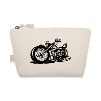 Chopper / motorcycle - Organic Pouch - nature - Front