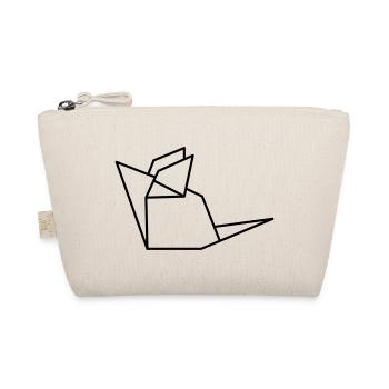 Mouse mouse origami - Organic Pouch - nature - Front