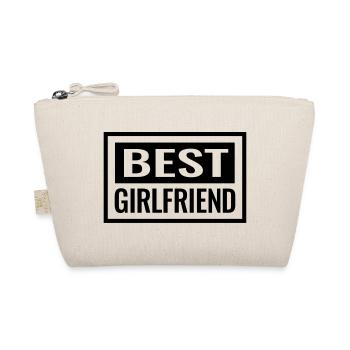 Best Girlfriend Boyfriend Couples PartnerLook Couple - Organic Pouch - nature - Front