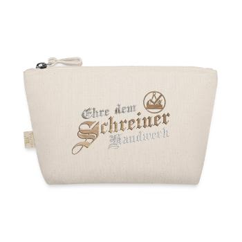 Ehre dem Handwerk Schreiner Zunftzeichen - Bio-Täschchen - Natur - Vorne