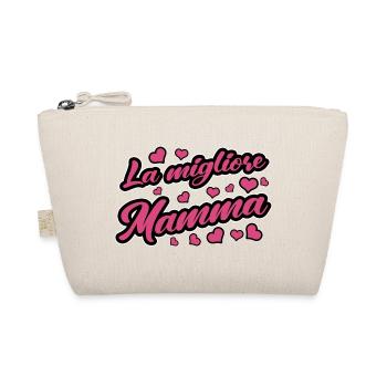 Beste Mamma Mami Mama Frau Muttertag Geschenk - Bio-Täschchen - Natur - Vorne