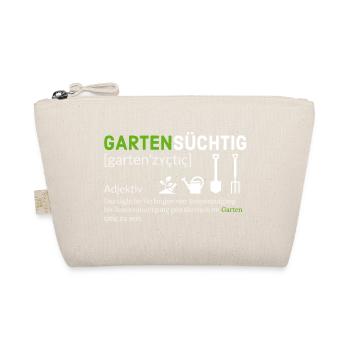 Gartensüchtig: Pflanzenliebhaber Design - Bio-Täschchen - Natur - Vorne