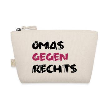 Omas gegen Rechts 1 - Bio-Täschchen - Natur - Vorne