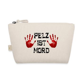 Pelz ist Mord - Bio-Täschchen - Natur - Vorne