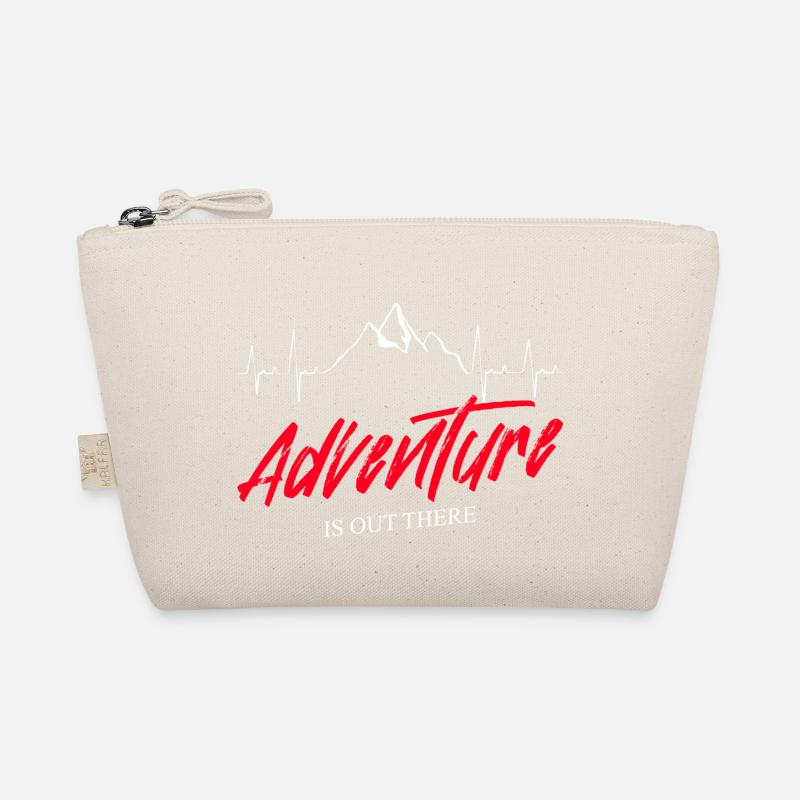 Adventure is out there - Bio-Täschchen - Natur