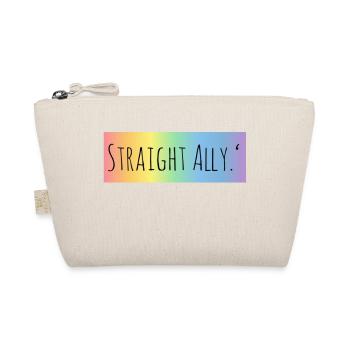 Straight Ally <3 - Bio-Täschchen - Natur - Vorne