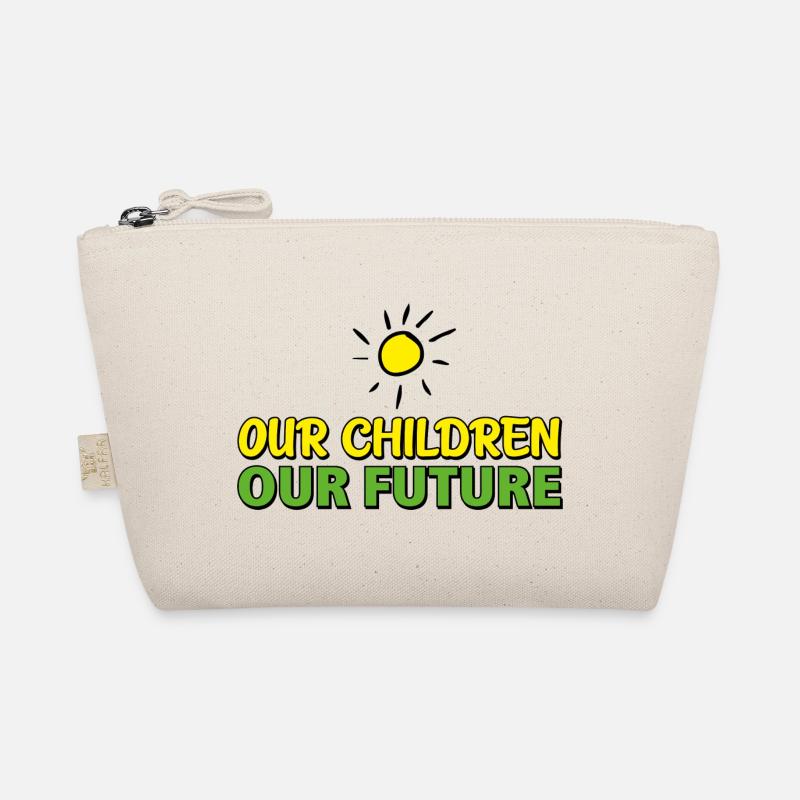 our children our future - Bio-Täschchen - Natur