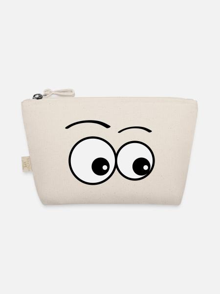eyes - Organic Pouch - nature - Front