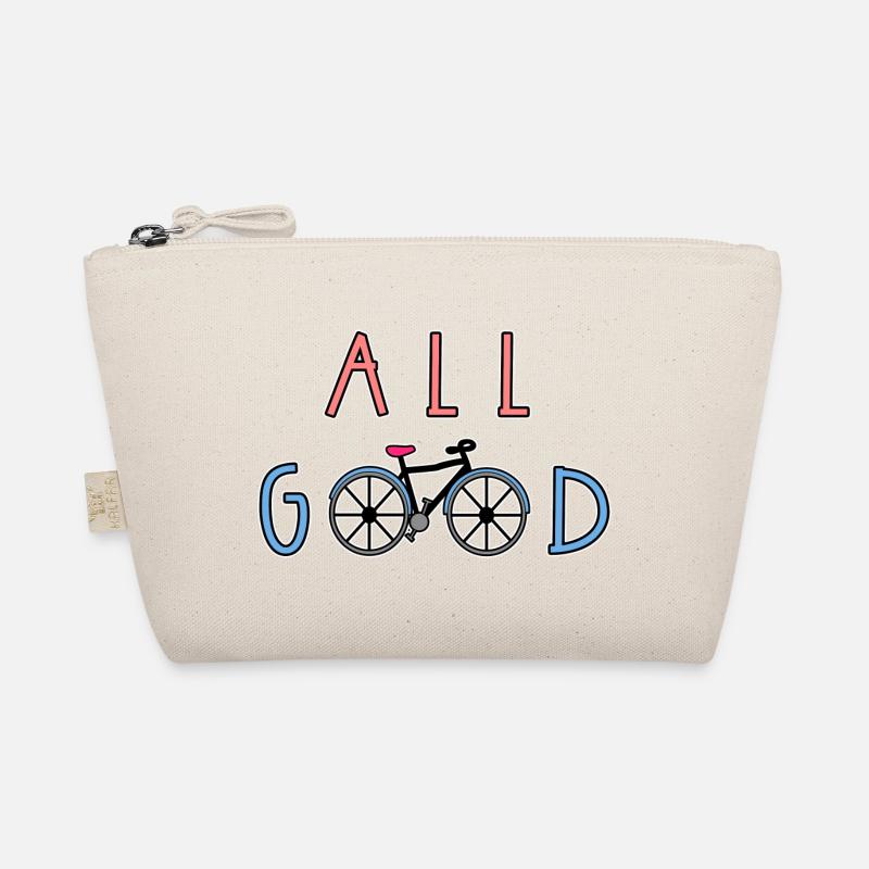 Biker Bicycle Biker Statement Organic Pouch