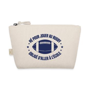 Joueur De Rugby Rigolo Rugby Ballon Humour - Trousse biologique - nature - Devant