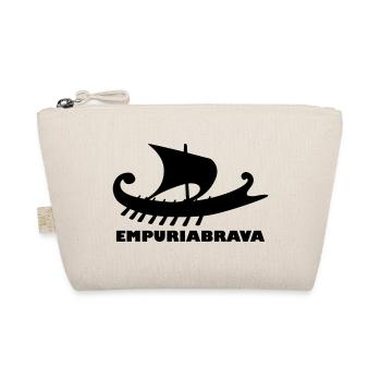 Ship Empuriabrava - Organic Pouch - nature - Front