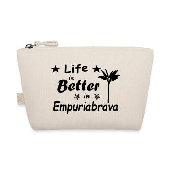 La vie est meilleure à Empuriabrava - Trousse biologique - nature - Devant