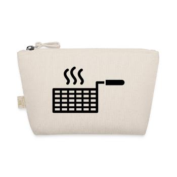 Fryer T-Shirt Design Gift - Organic Pouch - nature - Front