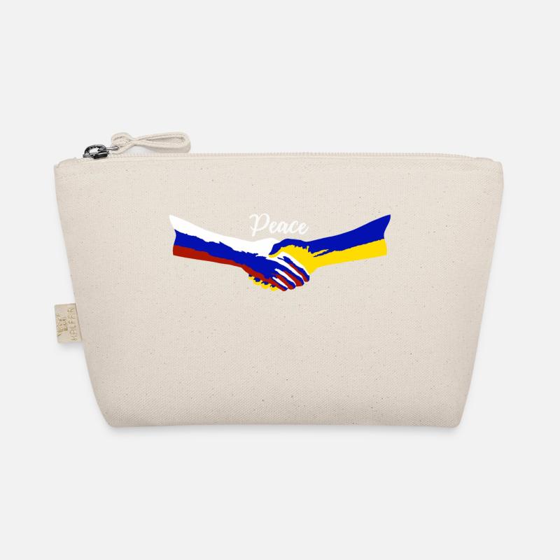 Frieden Russland Ukraine - Bio-Täschchen - Natur