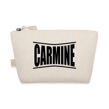 Idée cadeau t-shirt Carmin - Trousse biologique - nature - Devant