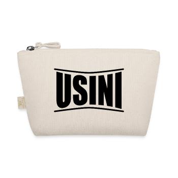 t-shirt Usini t-shirt Sardinia gift idea - Organic Pouch - nature - Front