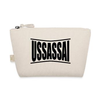 t-shirt Ussassai t-shirt Sardinia gift idea - Organic Pouch - nature - Front