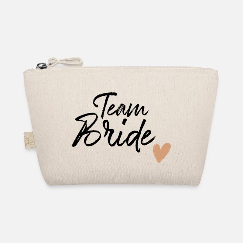 Team Bride - Bio-Täschchen - Natur