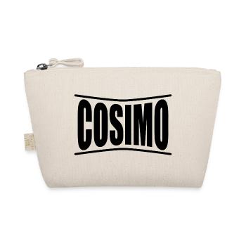 Idée cadeau t-shirt Cosimo - Trousse biologique - nature - Devant