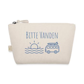 Bitte VANDEN am Meer - Bio-Täschchen - Natur - Vorne