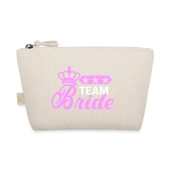 Bachelorette Team Mariée Enterrement de vie de jeune fille mariage - Trousse biologique - nature - Devant