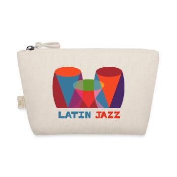 Latin Jazz Musik Retro - Bio-Täschchen - Natur - Vorne