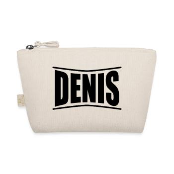 Idée cadeau t-shirt Denis - Trousse biologique - nature - Devant