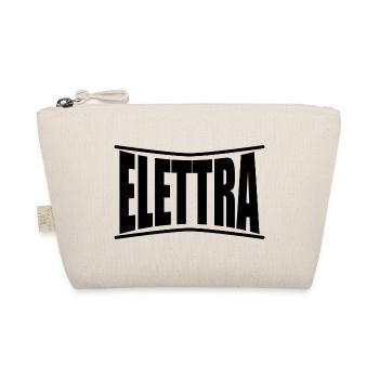 Idée cadeau t-shirt Elettra - Trousse biologique - nature - Devant