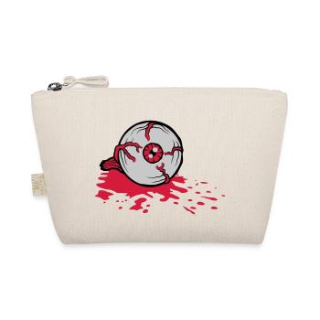 Halloween œil d’horreur sanglant - Trousse biologique - nature - Devant
