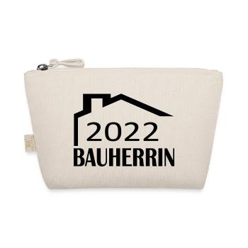Bauherrin 1 - Bio-Täschchen - Natur - Vorne