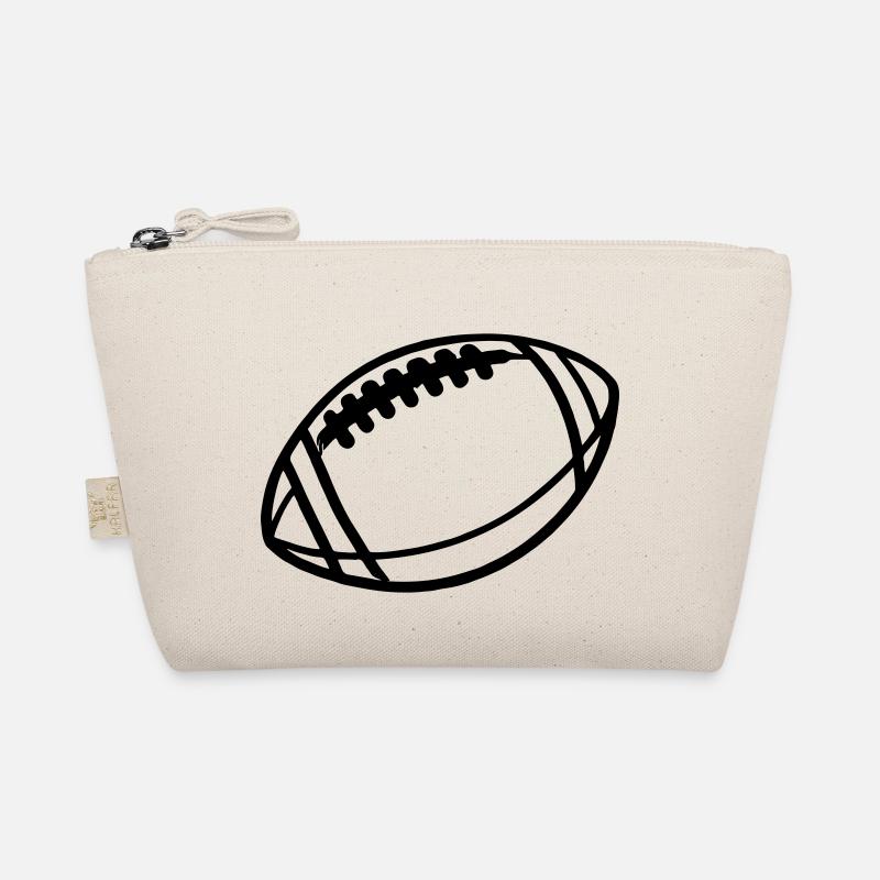 Idée cadeau Black Vector de football américain Trousse biologique