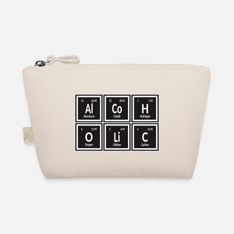 Alcoholic | Periodic Table of Elements Organic Pouch