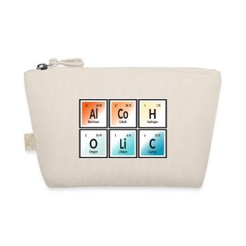 Alcoholic | Periodic Table of Elements - Organic Pouch - nature - Front