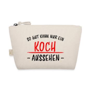 Koch Lustiger Spruch Beruf Gastronomie Geschenk - Bio-Täschchen - Natur - Vorne