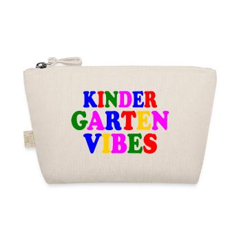 kindergarten vibes - Bio-Täschchen - Natur - Vorne